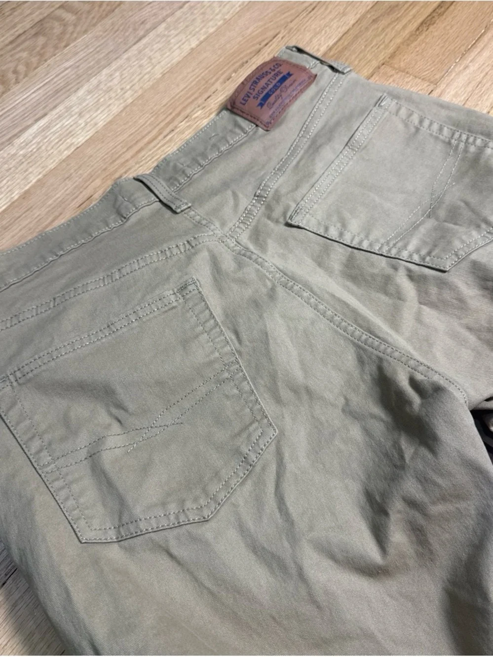 Levi's Khaki Athletic-Fit Pants